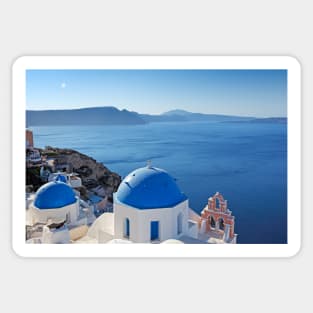 The wonderful Oia in Santorini, Greece Sticker